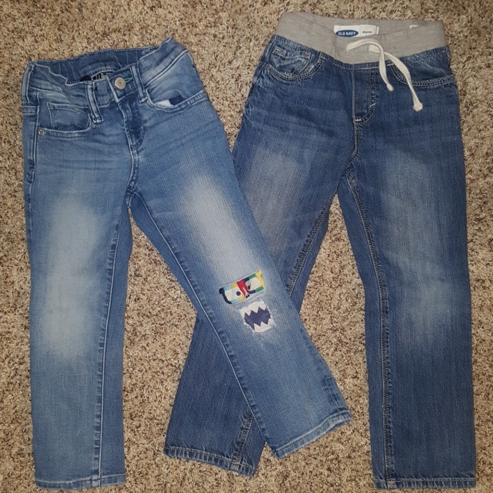 2 pairs of boys jeans